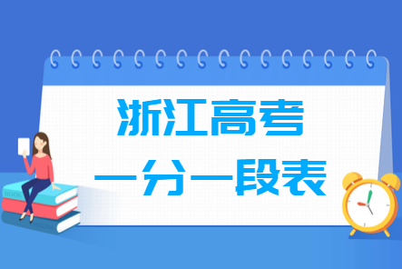 2021浙江高考一分一段统计表