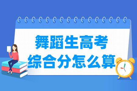 2024江苏舞蹈生高考综合分计算公式”