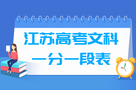 2018江苏高考文科一分一段表