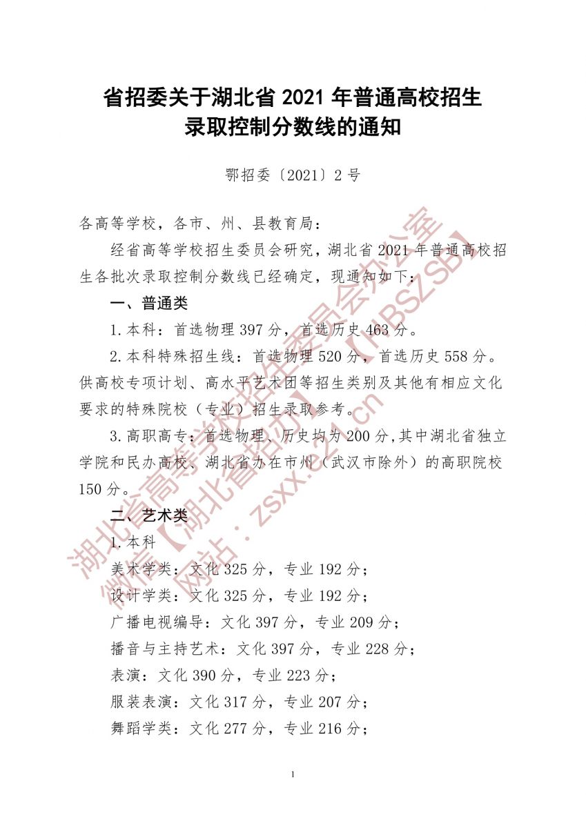 2021<a href=https://www.211g.cn/tag/hubei.html target=_blank class=infotextkey>湖北</a>高考<a href=https://www.211g.cn/tag/bonke.html target=_blank class=infotextkey>本科</a><a href=https://www.211g.cn/tag/fenshu.html target=_blank class=infotextkey>分数</a>线（<a href=https://www.211g.cn/tag/putong.html target=_blank class=infotextkey>普通</a>类、<a href=https://www.211g.cn/tag/yishu.html target=_blank class=infotextkey>艺术</a>类、<a href=https://www.211g.cn/tag/tiyu.html target=_blank class=infotextkey>体育</a>类、技能高考）