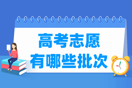 甘肃高考志愿批次设置