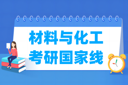 历年材料与化工考研国家线（2020-2025年）