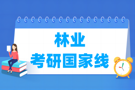 历年林业考研国家线统计（2017-2025年）