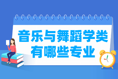 音乐与舞蹈学专业目录及代码