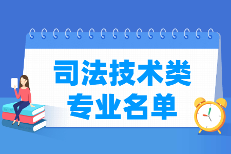 司法技术类专业目录及代码（职业本科）”