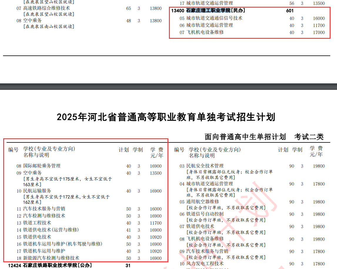 2025<a href=https://www.211g.cn/tag/shijiazhuang.html target=_blank class=infotextkey>石家庄</a>理工<a href=https://www.211g.cn/tag/zhiye.html target=_blank class=infotextkey>职业</a><a href=https://www.211g.cn/tag/xueyuan.html target=_blank class=infotextkey>学院</a>单招<a href=https://www.211g.cn/tag/jihua.html target=_blank class=infotextkey>计划</a>