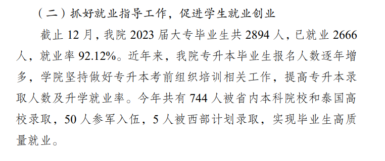 西双版纳<a href=https://www.211g.cn/tag/zhiye.html target=_blank class=infotextkey>职业</a><a href=https://www.211g.cn/tag/jishu.html target=_blank class=infotextkey>技术</a><a href=https://www.211g.cn/tag/xueyuan.html target=_blank class=infotextkey>学院</a>就业率及就业<a href=https://www.211g.cn/tag/qianjing.html target=_blank class=infotextkey>前景</a>概况
