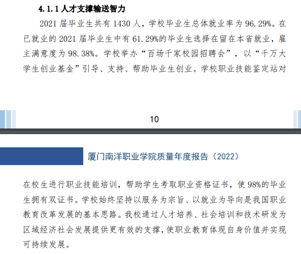2021届就业率
