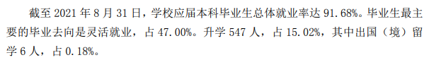 2021届<a href=https://www.211g.cn/tag/heze.html target=_blank class=infotextkey>菏泽</a><a href=https://www.211g.cn/tag/xueyuan.html target=_blank class=infotextkey>学院</a>就业率