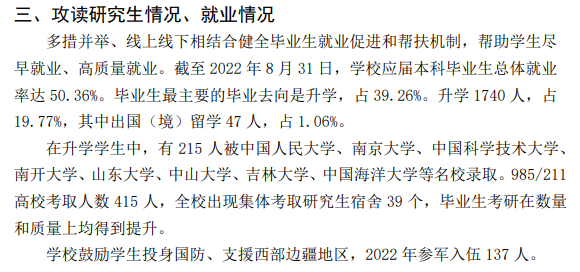 2022届<a href=https://www.211g.cn/tag/linyi.html target=_blank class=infotextkey>临沂</a><a href=https://www.211g.cn/tag/daxue.html target=_blank class=infotextkey>大学</a>就业率