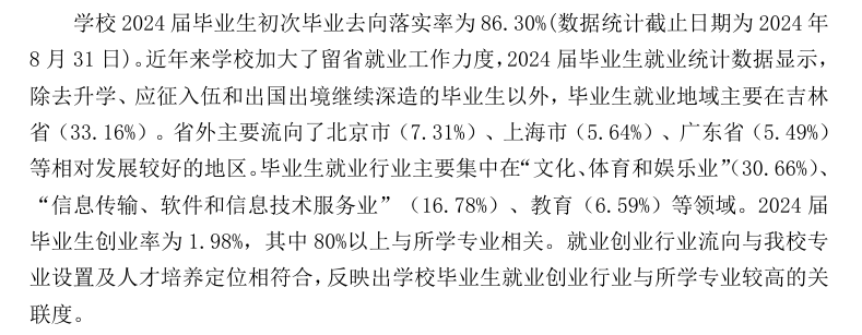 <a href=https://www.211g.cn/tag/jilin.html target=_blank class=infotextkey>吉林</a>动画<a href=https://www.211g.cn/tag/xueyuan.html target=_blank class=infotextkey>学院</a>就业率及就业<a href=https://www.211g.cn/tag/qianjing.html target=_blank class=infotextkey>前景</a>如何