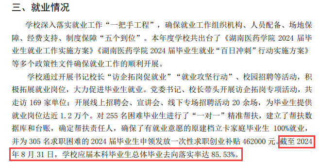 <a href=https://www.211g.cn/tag/hunan.html target=_blank class=infotextkey>湖南</a>医药<a href=https://www.211g.cn/tag/xueyuan.html target=_blank class=infotextkey>学院</a>就业率及就业<a href=https://www.211g.cn/tag/qianjing.html target=_blank class=infotextkey>前景</a>如何